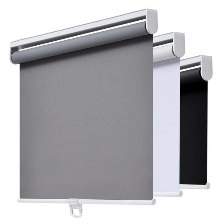 Stellar Tian Blackout Roller Shades Cordless Blinds for Windows, Free-Stop Shades with Valance, Thermal Insulated Fabric, UV Protection, Natural Woven Blinds for Home and Office