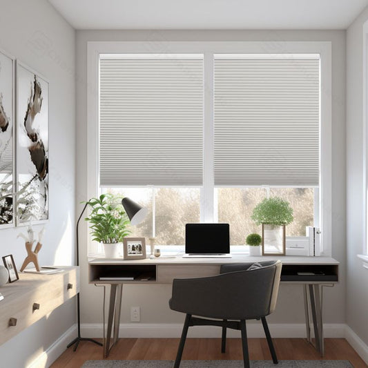 Stellar Tian Cellular Shades for Indoor Windows Thermal Insulating & Noise Reducing Honeycomb Blinds Free Stop Cordless Blackout Shades