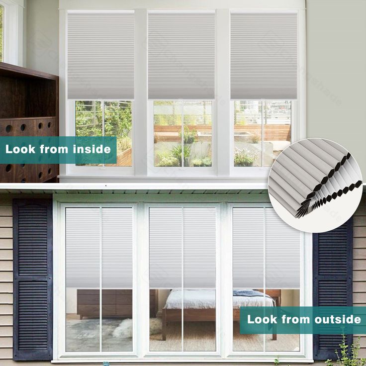 Stellar Tian Cellular Shades for Indoor Windows Thermal Insulating & Noise Reducing Honeycomb Blinds Free Stop Cordless Blackout Shades